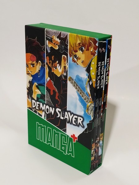 مانگا پلاس انگلیسی(DemonSlayer،ج1تا3،باقاب)کتابیار #