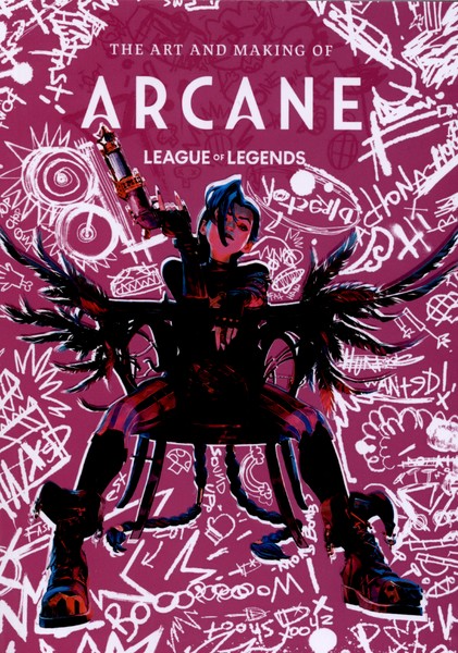 مانگا آرت بوک(THE ART AND MAKING OF ARCANE)کتابیار#